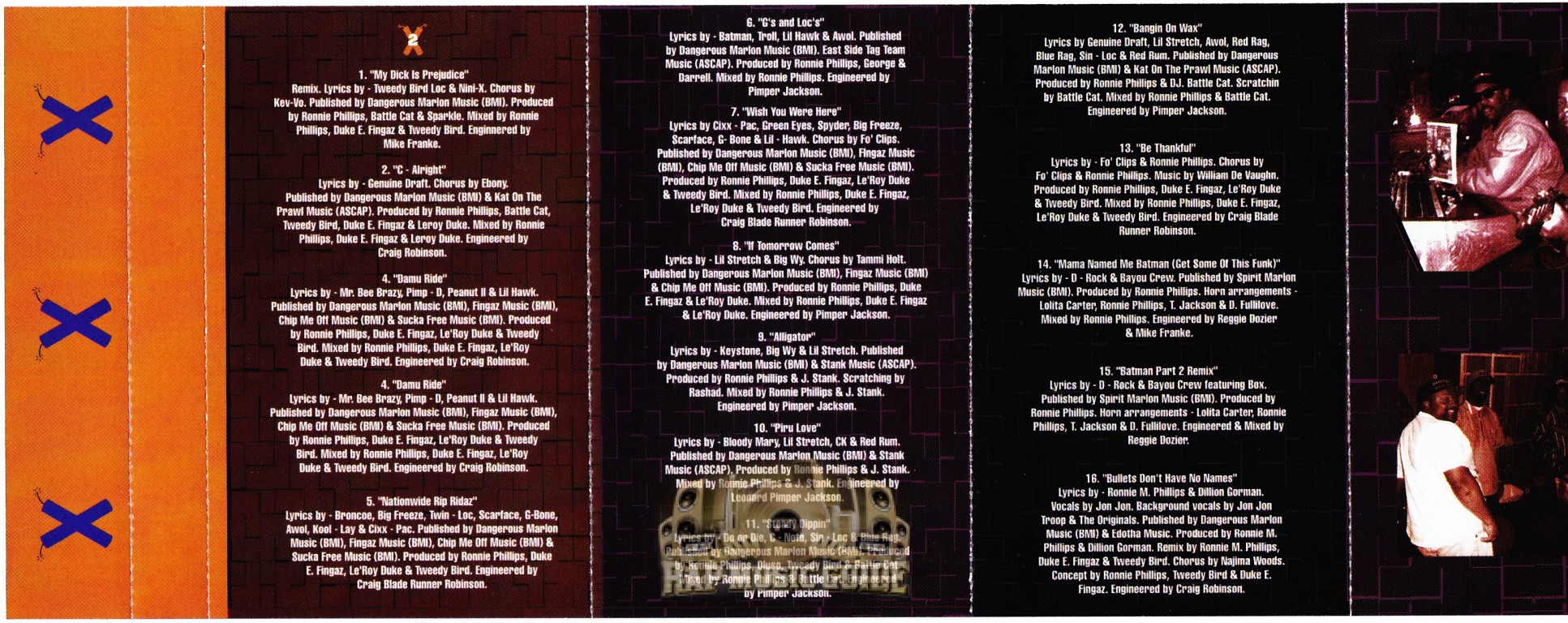 Various Artists - Ronnie Rons' Gangsta-Lation Album: Cassette Tape